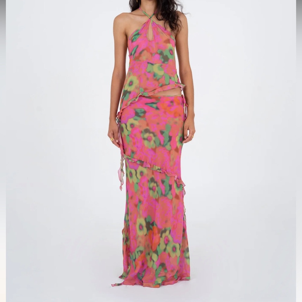 Garden Ecstasy skirt by Carmen Says
